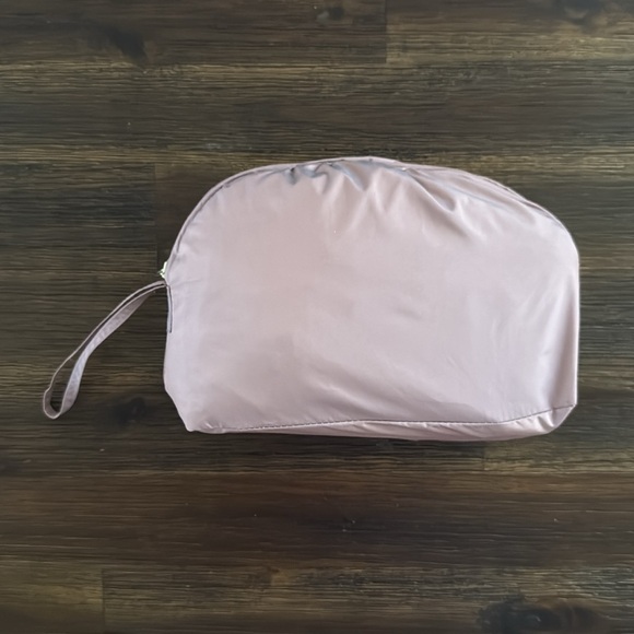 Cole Haan Mauve Packable Hooded Anorack Rain Jacket Small - Picture 11 of 12